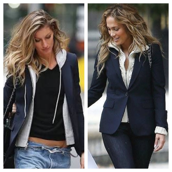 Veronica Beard Jackets & Blazers - Veronica Beard "Classic Dickey Jacket" Blazer Wool BLUE Size 2